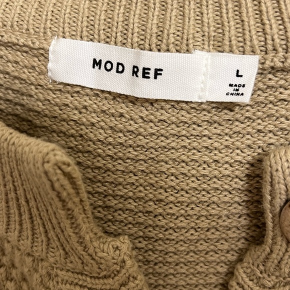 Henley sweater size L. Bought from Vici. - Picture 2 of 3